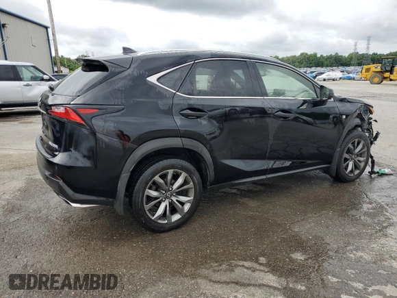 2016 Lexus NX 200t with VIN JTJYARBZ8G2023781, listed as a Copart auction lot 60699735 with 176,474 mi miles and Salvage title. Bid and sale history available at DreamBid. Image 3.