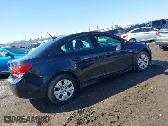 2014 Chevrolet Cruze LS with VIN 1G1PA5SG2E7329311, listed as a IAAI auction lot 40725106 with 95,222 mi miles and . Bid and sale history available at DreamBid. Image 4.