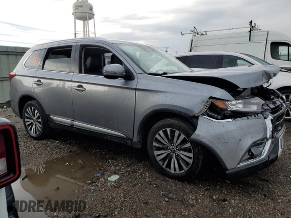 2020 Mitsubishi Outlander SE with VIN JA4AD3A30LZ032735, listed as a Copart auction lot 54156225 with 90,699 mi miles and Salvage title. Bid and sale history available at DreamBid. Image 4.