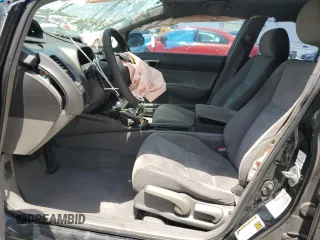 2008 Honda Civic LX with VIN 2HGFA16558H343198, listed as a Copart auction lot 52745625 with 217,403 mi miles and Salvage Title. Bid and sale history available at DreamBid. Image 7.