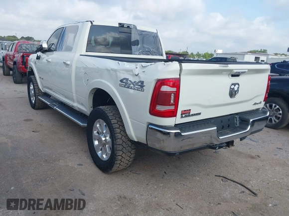 2022 Ram 2500 Laramie with VIN 3C6UR5FL3NG310109, listed as a IAAI auction lot 42169544 with 88,817 mi miles. Bid and sale history available at carsss.com. Image 3.