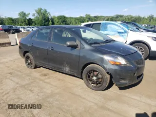 2010 Toyota Yaris with VIN JTDBT4K34A4076104, listed as a Copart auction lot 56981874 with 0 mi miles and Clean Title. Bid and sale history available at carsss.com. Image 4.
