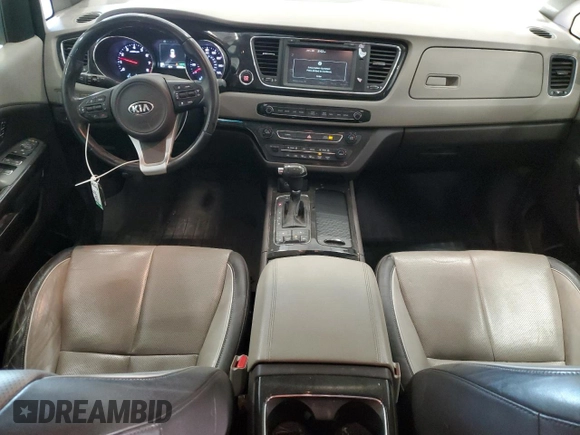 2016 Kia Sedona SX-L with VIN KNDME5C1XG6185380, listed as a Copart auction lot 41875415 with 138,020 mi miles and Clean Title. Bid and sale history available at carsss.com. Image 8.