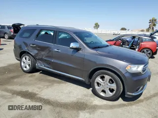 2015 Dodge Durango SXT with VIN 1C4RDHAG4FC127816, listed as a Copart auction lot 64864055 with 134,780 mi miles and Salvage title. Bid and sale history available at DreamBid. Image 4.
