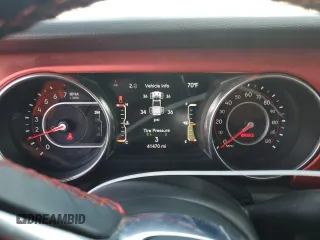2021 Jeep Gladiator Rubicon with VIN 1C6JJTBG0ML507537, listed as a Copart auction lot 48719065 with 41,445 mi miles and Salvage title. Bid and sale history available at DreamBid. Image 9.