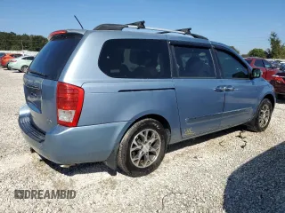 2014 Kia Sedona EX with VIN KNDMH4C77E6549905, listed as a Copart auction lot 77395344 with 97,631 mi miles and Salvage Title. Bid and sale history available at carsss.com. Image 3.