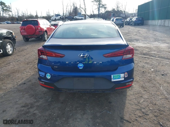 2020 Hyundai Elantra SE with VIN 5NPD74LF4LH516468, listed as a IAAI auction lot 41863699 with 20,693 mi miles. Bid and sale history available at carsss.com. Image 16.