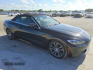 2024 BMW 4 Series 430i z VIN WBA23AT07RCR69286, wystawiony jako Copart lot #56604595 z przebiegiem 24 130 mil mil oraz Tytuł czysty. Historia ofert i sprzedaży dostępna na DreamBid. Obrazek 4.