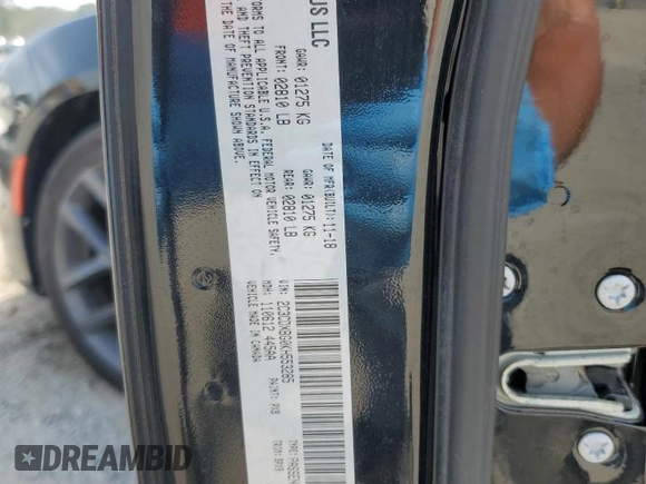 2019 Dodge Charger SXT with VIN 2C3CDXBG0KH553285, listed as a Copart auction lot 49739755 with 80,893 mi miles and Salvage Title. Bid and sale history available at carsss.com. Image 14.