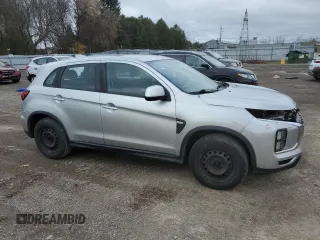 2020 Mitsubishi Outlander Sport ES z VIN JA4AH3AU5LU605493, wystawiony jako Copart lot #79923774 z przebiegiem 116 844 mil mil oraz Czysty tytuł • Clean title. Historia ofert i sprzedaży dostępna na DreamBid. Obrazek 4.