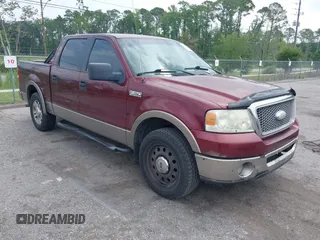 2006 Ford F-150 XLT with VIN 1FTPW125X6FA46341, listed as a IAAI auction lot 42415016 with 252,604 mi miles and . Bid and sale history available at DreamBid. Image 1.