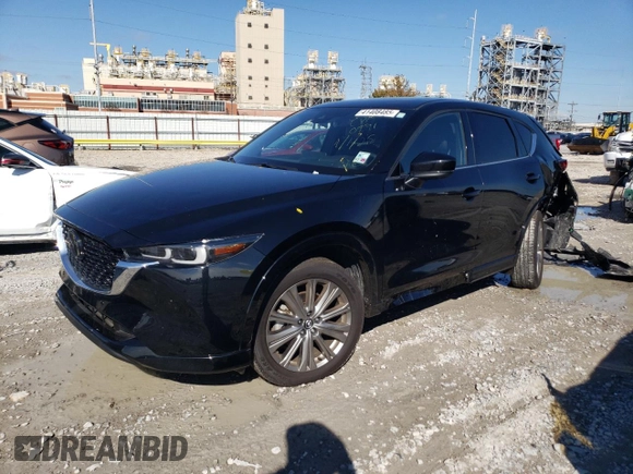 2023 Mazda CX-5 Signature with VIN JM3KFBXYXP0290991, listed as a Copart auction lot 41408485 with 19,952 mi miles and Salvage Title. Bid and sale history available at carsss.com. Image 1.