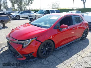 2021 Toyota Corolla Hatchback SE with VIN JTND4MBE1M3110769, listed as a IAAI auction lot 41874276 with 44,964 mi miles. Bid and sale history available at carsss.com. Image 18.