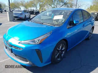 2019 Toyota Prius L Eco z VIN JTDKARFU2K3075756, wystawiony jako IAAI lot #41459946 z przebiegiem 75 382 mil mil oraz . Historia ofert i sprzedaży dostępna na DreamBid. Obrazek 2.