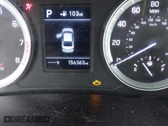 2018 Hyundai Sonata SE with VIN 5NPE24AF1JH688332, listed as a IAAI auction lot 41990382 with 156,363 mi miles and . Bid and sale history available at carsss.com. Image 15.