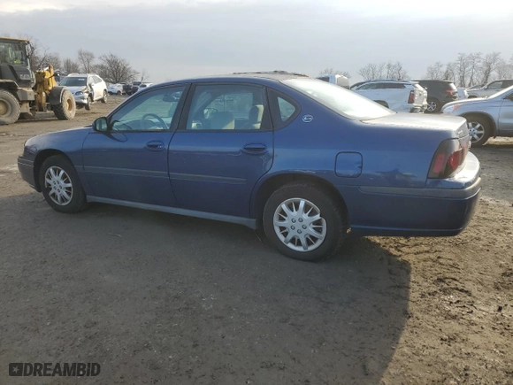 2004 Chevrolet Impala with VIN 2G1WF52E949429530, listed as a Copart auction lot 85860874 with 127,194 mi miles and Salvage Title. Bid and sale history available at carsss.com. Image 2.