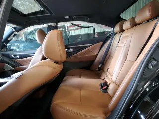 2021 Infiniti Q50 Signature Edition with VIN JN1EV7CR5MM752479, listed as a Copart auction lot 59332895 with 37,884 mi miles and Salvage title. Bid and sale history available at DreamBid. Image 10.