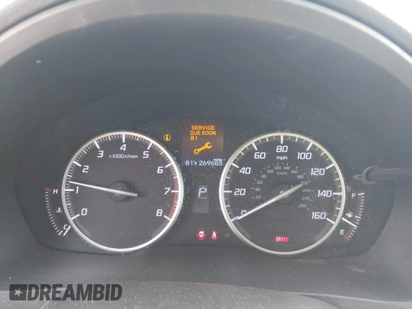 2014 Acura ILX Tech Pkg with VIN 19VDE1F76EE004171, listed as a IAAI auction lot 41134838 with 269,683 mi miles. Bid and sale history available at carsss.com. Image 7.