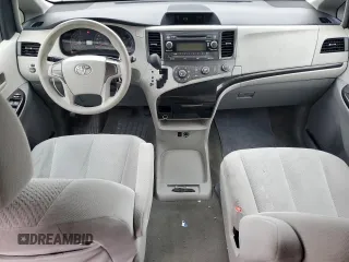 2012 Toyota Sienna with VIN 5TDKA3DC4CS014867, listed as a Copart auction lot 43191655 with 169,517 mi miles and Salvage Title. Bid and sale history available at DreamBid. Image 8.