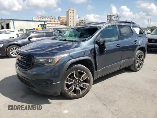 2019 GMC Acadia SLT z VIN 1GKKNMLS9KZ285878, wystawiony jako Copart lot #54679345 z przebiegiem 88 725 mil mil oraz Szkoda całkowita • Salvage title. Historia ofert i sprzedaży dostępna na DreamBid. Obrazek 1.