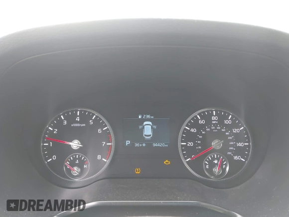 2021 Kia Telluride EX with VIN 5XYP3DHC8MG192246, listed as a IAAI auction lot 41596976 with 94,420 mi miles and . Bid and sale history available at DreamBid. Image 7.
