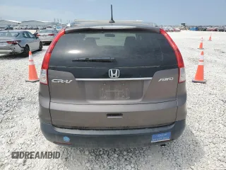 2014 Honda CR-V EX-L with VIN 2HKRM4H72EH637437, listed as a Copart auction lot 52872165 with 106,052 mi miles and Salvage Title. Bid and sale history available at carsss.com. Image 6.