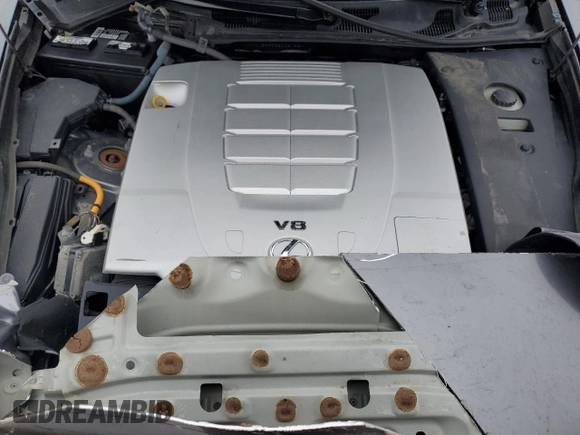 2014 Lexus LS 460 L with VIN JTHDL5EF3E5006192, listed as a Copart auction lot 58060605 with Not provided miles and Clean title. Bid and sale history available at DreamBid. Image 11.