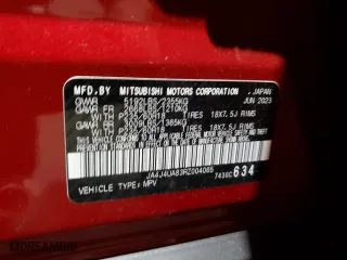2024 Mitsubishi Outlander ES with VIN JA4J4UA83RZ004065, listed as a Copart auction lot 81395564 with 18,363 mi miles and Salvage Title. Bid and sale history available at carsss.com. Image 15.