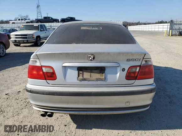 2001 BMW 3 Series 330i with VIN WBAAV53451FJ71310, listed as a Copart auction lot 42214815 with 228,645 mi miles and Salvage Title. Bid and sale history available at carsss.com. Image 6.