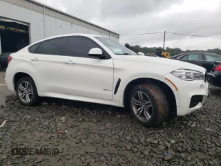 2016 BMW X6 xDrive35i with VIN 5UXKU2C51G0N78729, listed as a Copart auction lot 68345763 with 35,620 mi miles. Bid and sale history available at carsss.com. Image 4.