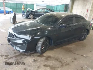 2021 Acura ILX w/Premium Package with VIN 19UDE2F74MA003794, listed as a IAAI auction lot 41938856 with 31,857 mi miles. Bid and sale history available at carsss.com. Image 2.