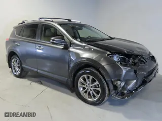 2017 Toyota RAV4 Limited with VIN JTMDFREV5HJ715015, listed as a Copart auction lot 48979115 with 42,307 mi miles and Salvage Title. Bid and sale history available at carsss.com. Image 1.