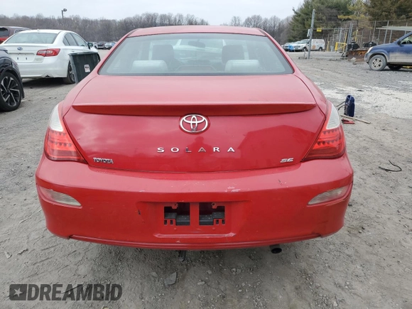 2007 Toyota Solara SE with VIN 4T1CE30P07U757895, listed as a Copart auction lot 49173295 with 184,217 mi miles and Clean Title. Bid and sale history available at carsss.com. Image 6.