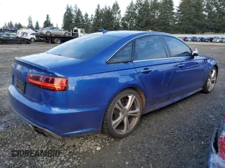 2017 Audi S6 Prestige with VIN WAUHFAFC4HN067639, listed as a Copart auction lot 83355614 with 29,425 mi miles and Salvage Title. Bid and sale history available at carsss.com. Image 3.