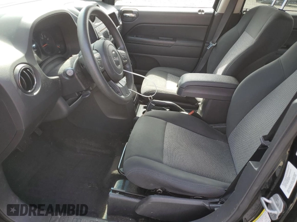 2013 Jeep Compass Sport with VIN 1C4NJCBB8DD246621, listed as a Copart auction lot 52545315 with 113,856 mi miles and Salvage Title. Bid and sale history available at carsss.com. Image 7.