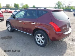 2007 Nissan Murano S with VIN JN8AZ08W77W662737, listed as a IAAI auction lot 42115990 with 98,755 mi miles and . Bid and sale history available at DreamBid. Image 3.