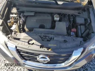 2017 Nissan Pathfinder S with VIN 5N1DR2MN1HC697435, listed as a Copart auction lot 48138225 with 128,782 mi miles and Salvage title. Bid and sale history available at DreamBid. Image 13.