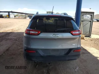 2018 Jeep Cherokee Latitude Plus with VIN 1C4PJLLBXJD519643, listed as a Copart auction lot 59264115 with 95,321 mi miles and Salvage title. Bid and sale history available at DreamBid. Image 6.