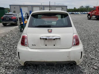 2013 FIAT 500 Abarth with VIN 3C3CFFFH5DT691194, listed as a Copart auction lot 63560255 with 101,545 mi miles and Clean title. Bid and sale history available at DreamBid. Image 6.