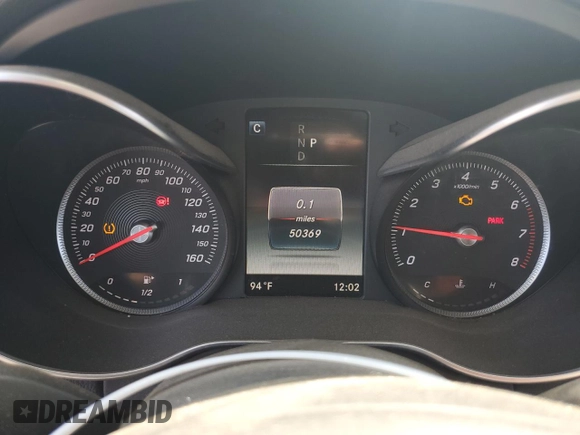 2018 Mercedes-Benz C 300 with VIN 55SWF4JB0JU247407, listed as a Copart auction lot 63086265 with 50,369 mi miles and Clean title. Bid and sale history available at DreamBid. Image 9.