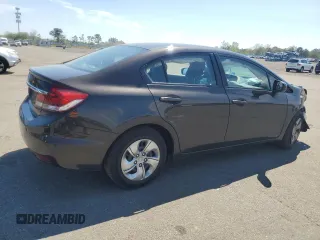 2014 Honda Civic LX z VIN 2HGFB2F58EH507560, wystawiony jako Copart lot #55852875 z przebiegiem 149 131 mil mil oraz Szkoda całkowita • Salvage title. Historia ofert i sprzedaży dostępna na DreamBid. Obrazek 3.