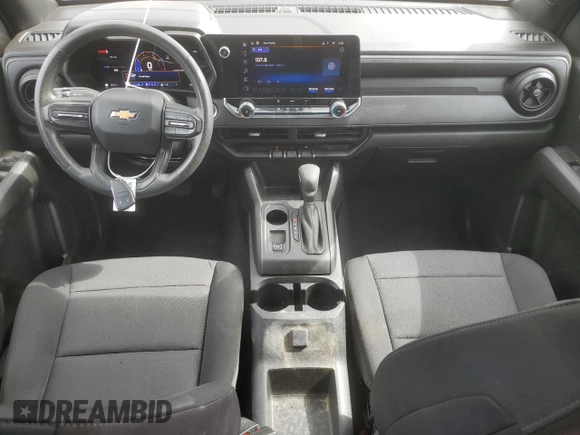 2024 Chevrolet Colorado 2WD Work Truck with VIN 1GCGSBEC7R1134986, listed as a Copart auction lot 55029465 with 14,384 mi miles and Clean Title. Bid and sale history available at DreamBid. Image 8.