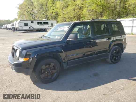 2013 Jeep Patriot Latitude with VIN 1C4NJPFA3DD187440, listed as a Copart auction lot 54947395 with 175,081 mi miles and Clean Title. Bid and sale history available at carsss.com. Image 1.