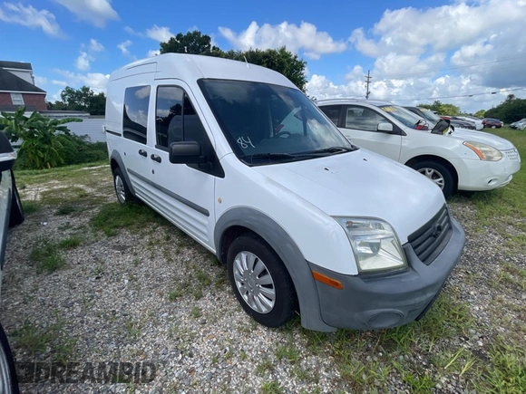 2011 Ford Transit Connect XL with VIN NM0LS6AN0BT051081, listed as a Copart auction lot 64581815 with 185,446 mi miles and Clean title. Bid and sale history available at DreamBid. Image 1.