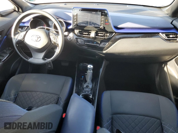 2021 Toyota C-HR LE with VIN NMTKHMBX7MR138137, listed as a Copart auction lot 76988354 with 44,574 mi miles and Salvage Title. Bid and sale history available at DreamBid. Image 8.