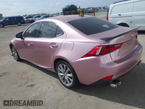 2014 Lexus IS 250 with VIN JTHBF1D23E5040350, listed as a IAAI auction lot 42143058 with 109,683 mi miles and . Bid and sale history available at DreamBid. Image 3.