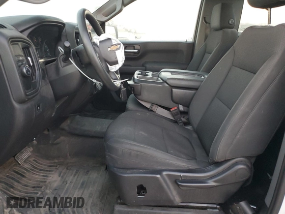 2020 Chevrolet Silverado 1500 Work Truck with VIN 3GCNWAEF2LG270855, listed as a Copart auction lot 83551204 with 98,922 mi miles and Salvage Title. Bid and sale history available at carsss.com. Image 7.