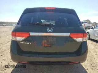 2016 Honda Odyssey EX-L with VIN 5FNRL5H69GB072797, listed as a Copart auction lot 50253825 with 200,970 mi miles and Salvage Title. Bid and sale history available at DreamBid. Image 6.