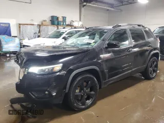 2020 Jeep Cherokee Altitude with VIN 1C4PJMLB9LD576053, listed as a Copart auction lot 45734955 with 55,902 mi miles and Salvage Title. Bid and sale history available at carsss.com. Image 1.
