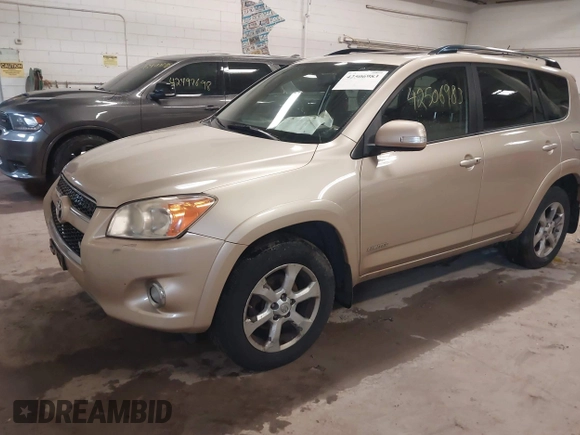 2010 Toyota RAV4 Limited with VIN JTMDK4DV3AD012064, listed as a IAAI auction lot 42506983 with 189,034 mi miles and . Bid and sale history available at DreamBid. Image 17.